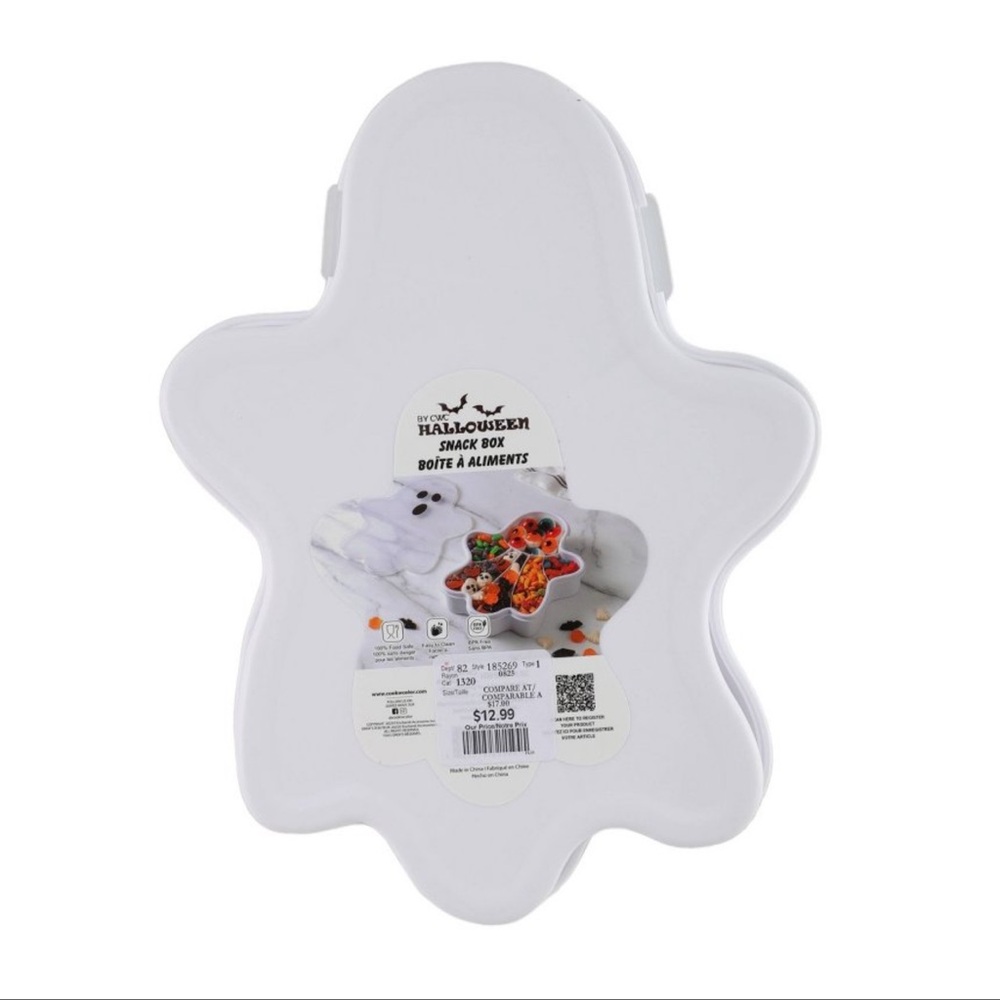 CWC Figural Ghost Halloween Snackle Box - Picture 4 of 13